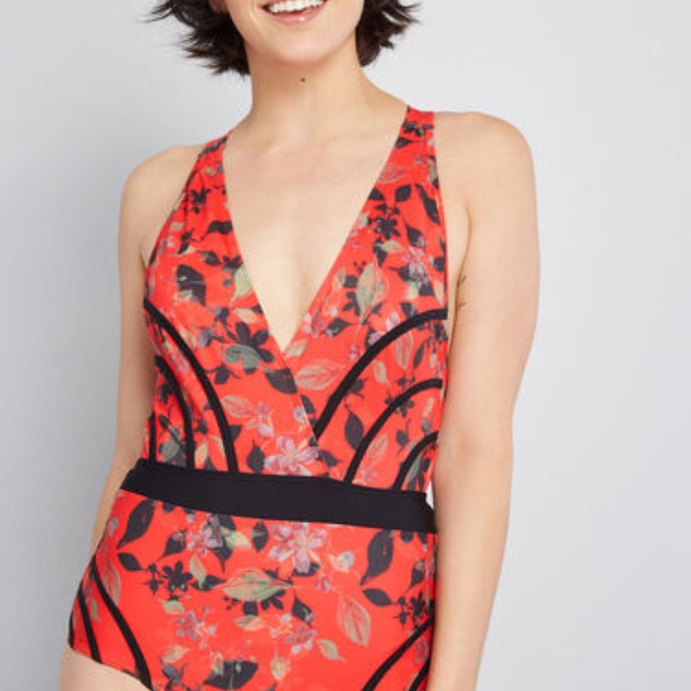 ModCloth NWT Women's The Gilda One-Piece‎ Swimsuit